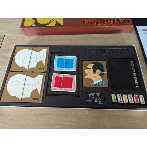 Jeu De Société Vintage Enigmako - Incomplet, Pour Pièces Ou Collection, Occasion