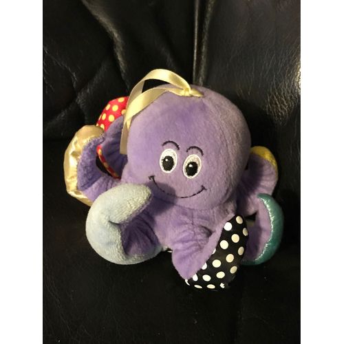 Doudou Peluche Activité Pieuvre Violette 9cm Hasbro