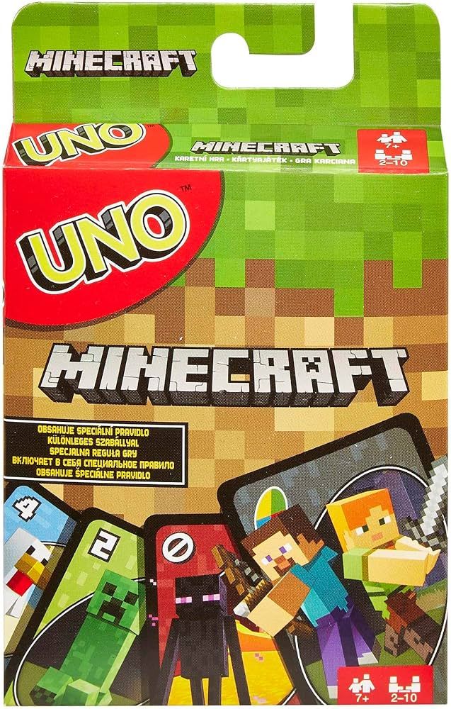 Mattel Uno Minecraft Card Game - 6