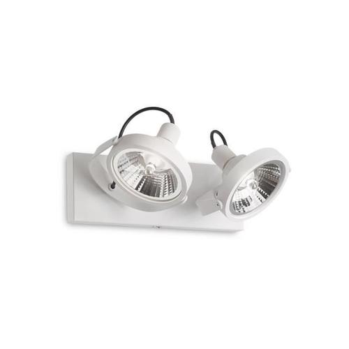Ideal Lux Lighting 2 lumière plafonnier blanc IDL200200