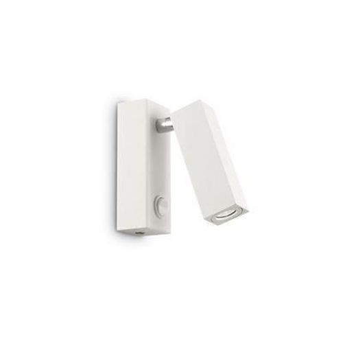 Applique Murale Page Carré Blanc 1x3w - Ideal Lux - 142258