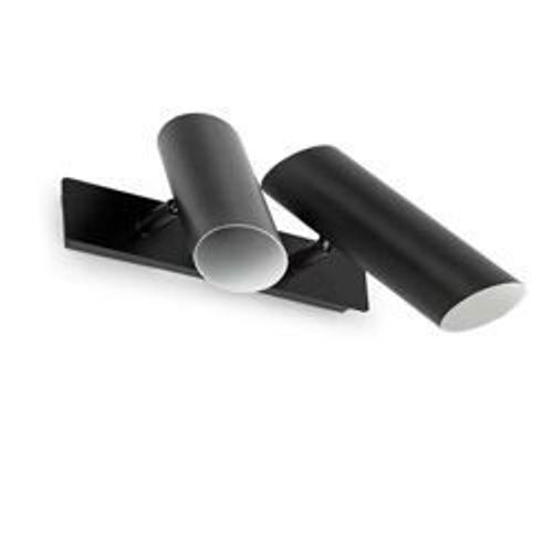 Applique Murale 2 Spots Noire Link 2l