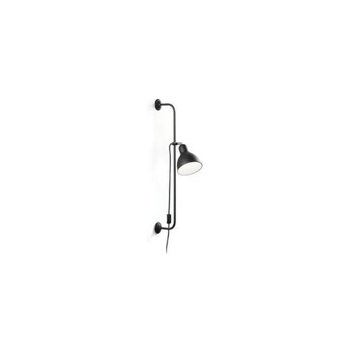 Applique Murale Noire Shower 1 Ampoule