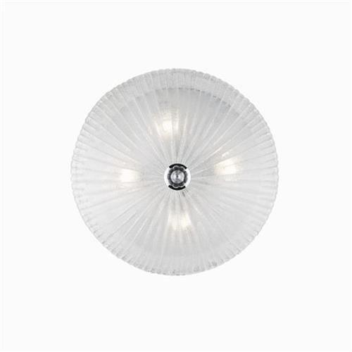 Ideal Lux Shell PL4, Surface, Rond, 4 ampoule(s), E27, IP20, Transparent