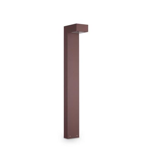 Applique Murale Sirio Pt2 Big - Ideal Lux - Marron - Aluminium Verni À Poudres - Verre Pyrex Transparent