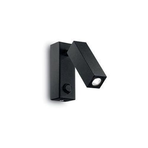 Applique Murale Page Carré Noir 1x3w - Ideal Lux - 142241