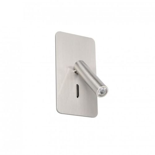 Aplique Murale Nickel Mat Suau