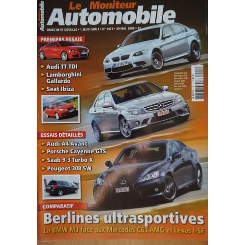 Le Moniteur Automobile N°1421 - Audi A4 Avant 1.8t & 2.0 Tdi - Porsche Cayenne Gts - Saab 9-3 Turbo X - Peugeot 308 Sw 1.6 Thp Tsp & 1.6 Hdi