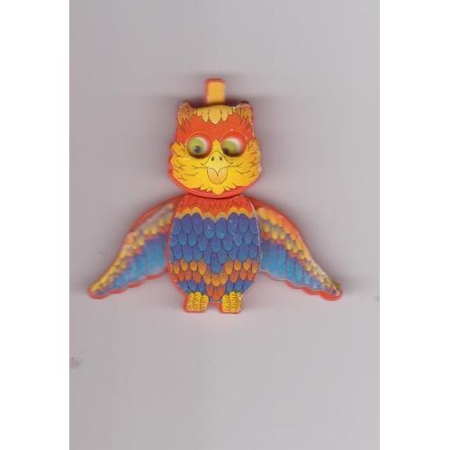 Kinder Ancien (Animaux) - Année 1993 - K94 N. 78 / K94n78 : Hibou Multicolore