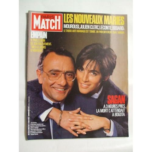 Paris Match  N° 1901 : Yves Mourousi. Sagan