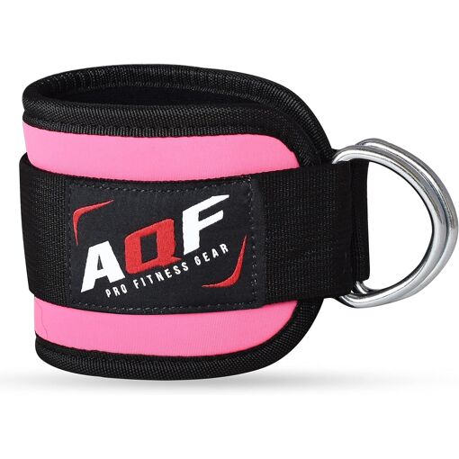Sangle De Cheville Musculation,Double Anneau D Réglable Ankle Strap...