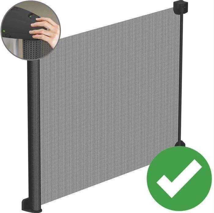 Twinky Barrière Rétractable Bébé & Chien | Sécurité Escaliers & Ma...