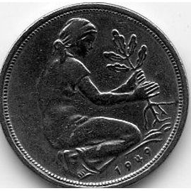 Allemagne 50 Pfennig 1949 Atelier D Banque Deutscher Lander