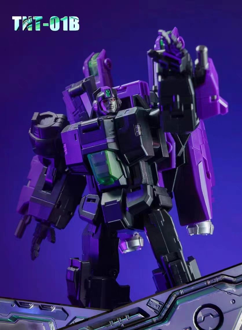 Bote Tnt-01 - Transformation Black Jetfire Skyfire Spacecra... - 7