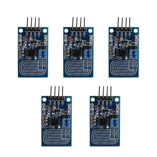 5pcs Capacitive Touch Dimmer Stepless Dimming Pwm Panneau De Contrle Led Gradateur Interrupteur Module