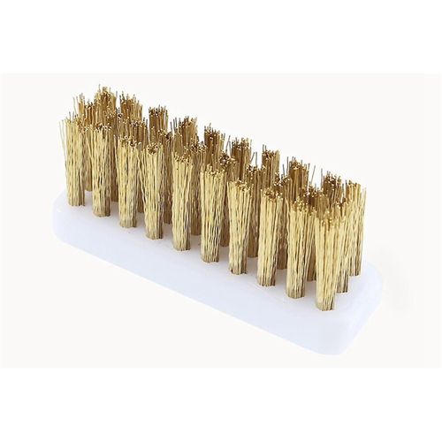 5pcs Imprimante 3d Nettoyant Outil Cuivre Fil Brosse  Dents Pour Voron 2.4 / Trident Hotend Buse De Nettoyage Bloc Chauffant Lit Chauffant