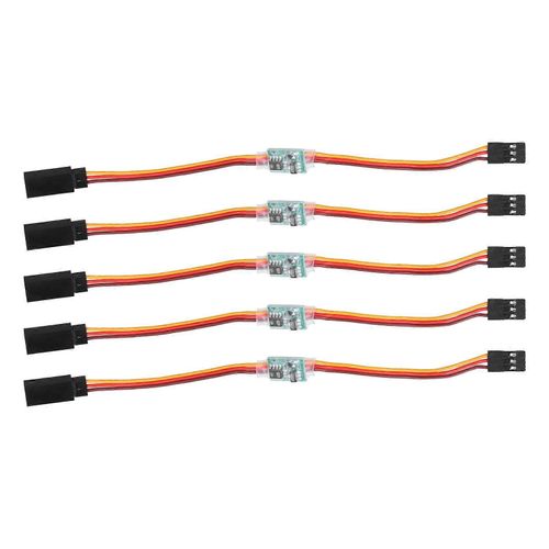 5Pcs Servo Signal Inverseur De Rotation De Gouvernant Inverseur pour RC Avion 3.6V ?24V 5A