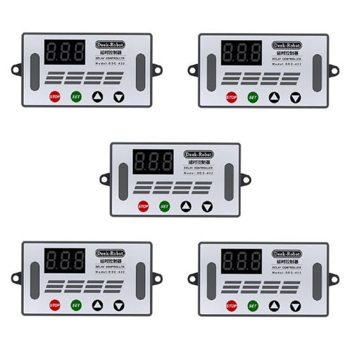 5x Ddc-432 Double Mos Led Contrleur De Retard Numrique Relais Dclencheur Cycle Minuterie Interrupteur Module Commande Synchronisation