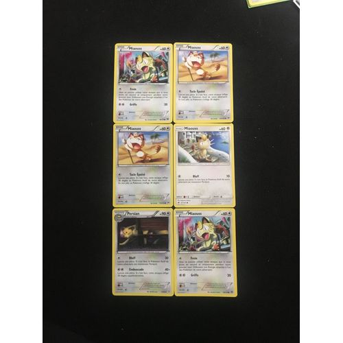 5x Miaouss + Persian (Pokemon)