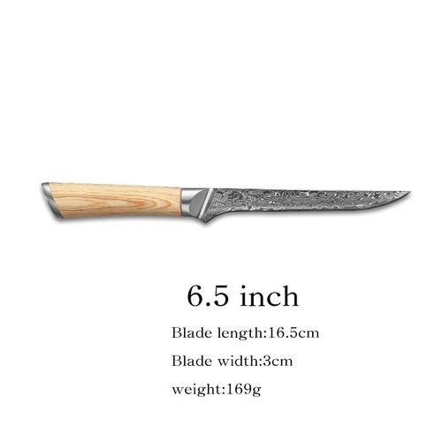 6.5 Pouces De Dsordre - 10 Couteaux De Cuisine Damas En Acier V Or, 67 Couches, Chef Gyuto, Santoku, Aleaver, Parage, Tranchage De Steak, Utilitaire, Dsocumbria, Stade