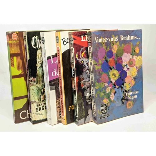 6 Livres: Aimez-Vous Brahms... + La Chamade + Chteau En Sude + La Robe Mauve De Valentine + Bonjour Tristesse + Le Diable Et Le Bon Dieu   de Sagan Franoise  Format Broch 