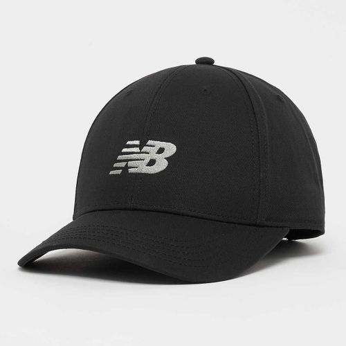 New Balance 6 Panel Structured Snapback Unisex Casquettes Noir Taille One Size Accessoires