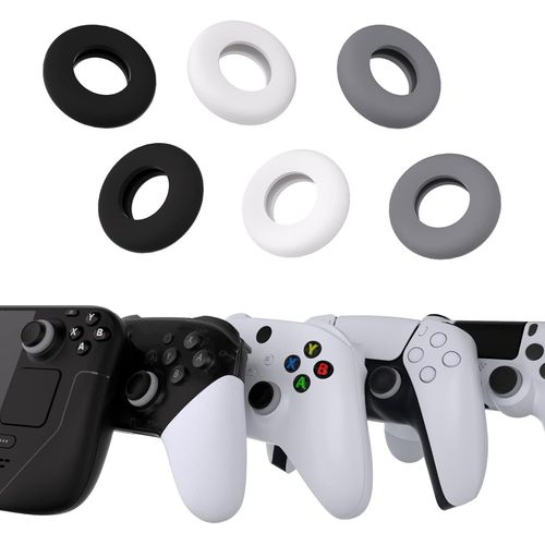 6 Pcs Precision Rings Anneaux Prcision Pour Ps5 Bufferings Aim Assist Contrle Mouvement Pour Ps4/Xbox X S/Xbox One/Xbox 360/Switch Pro/Steam Deck,Analog Stick Accessoires Pour Ps5