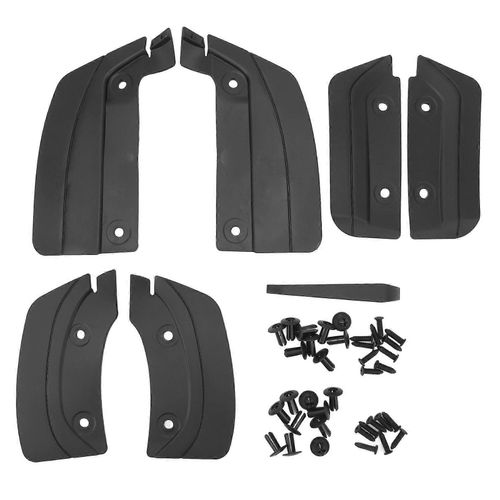 6 Pcs Voiture Bavettes Pvc Roue Splash Garde-Boue Garde-Boue Kit Remplacement Pour Tesla Model 3 2018  2023