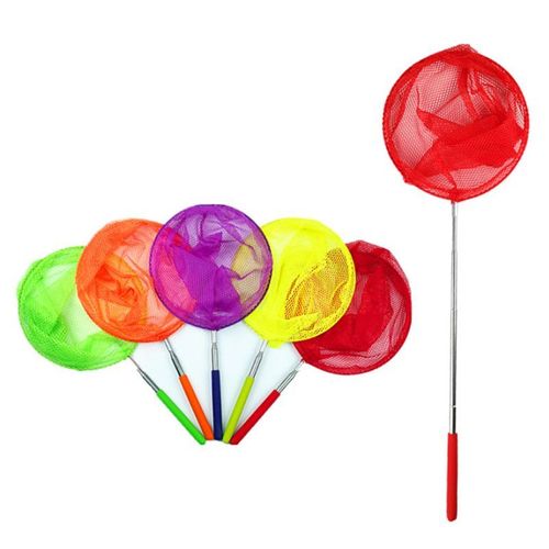 6 Pices/Ensemble Poigne Tlescopique En Mtal Filet De Pche Enfants Attraper Insecte Papillon Filet P31b
