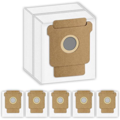 6 Pices Q0520 Q052020 Sacs  Poussire De Rechange Pour Aspirateurs Irobot Roomba 2 Essential Avec Station De Vidage Automatique Q0250, Roomba 105 Combo, Plus 405 Combo, Plus 505 [SSE7111060]