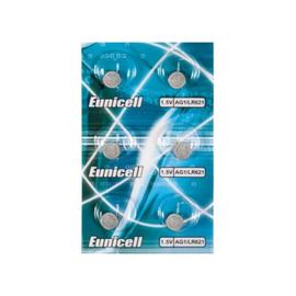 Eunicell ENVOI SOUS SUIVI EUNICELL  6 Piles bouton AG1 LR621 364 531 1,5v alcaline 