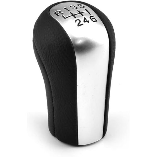 6 Vitesse Mt Pommeau De Levier De Vitesse En Cuir Pu Compatible Avec To-Yota Co-Rolla Ver-So Rav4 Ya-Ris Ay-Go-Mat