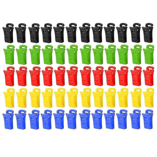 60 Clips De Chaussette Pour Machine  Laver Et Sche-Linge, Clips De Chaussette Avec Crochets, Machine  Laver Porte-Chaussette, Dir