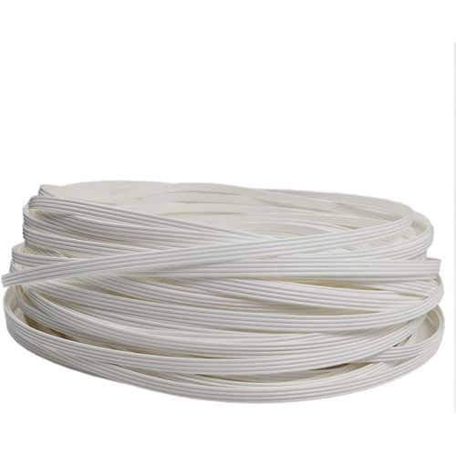 60 M Plat En Rotin Pe Pour Chaise, Table Basse, Rparation De Meubles En Rotin (Quatre Lignes/Blanc/8 X 1,3 Mm).[G512]