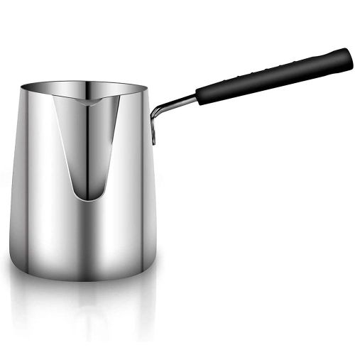 600 Ml Cafetire Turque En Acier Inoxydable Lait Et Caf Chaud Chocolat Beurre Fondant Pot Avec Poigne Rsistant  La Chaleur