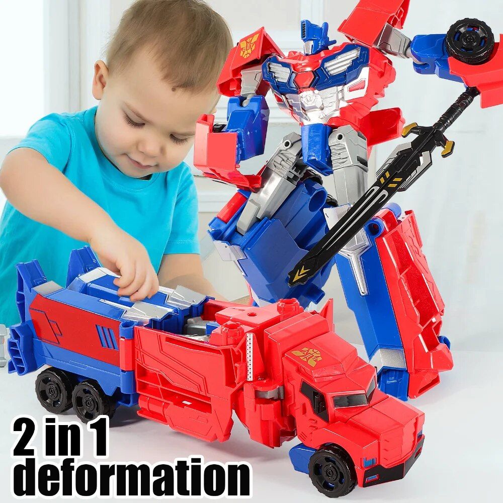 Avec Bote - Transformation Robot Car Action Figure Modle M... - 6