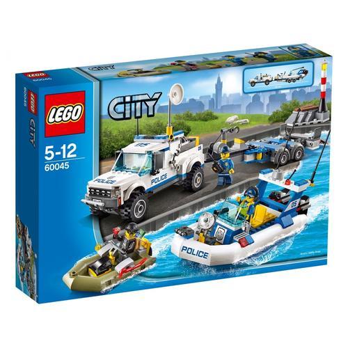 Lego City - L'intervention Du Bteau De Police