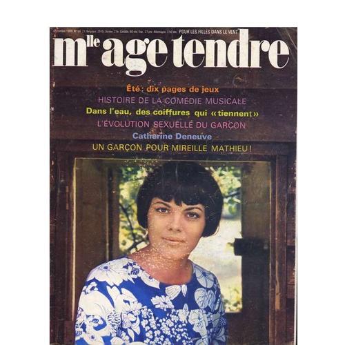 Mademoiselle Age Tendre  N° 58 : Un Garçon Pour Mirelle Mathieu!