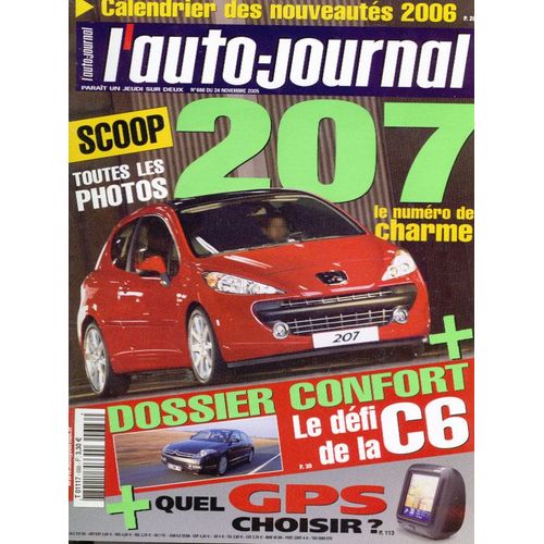 L'auto-Journal  N° 686 : 207 Le Numero De Charme