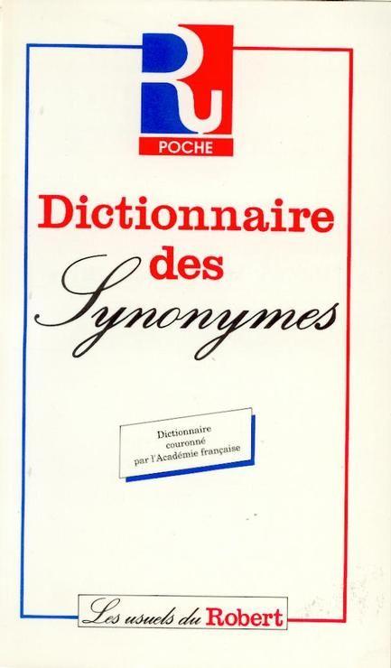 Dictionnaire des synonymes