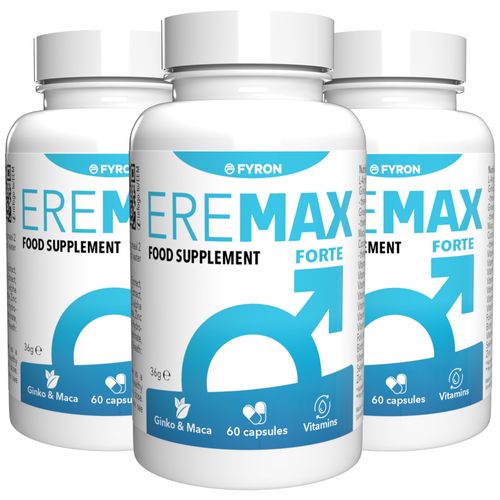 Eremax Forte - 180 Gélules (3x 60 Gélules), Paquet De 3 