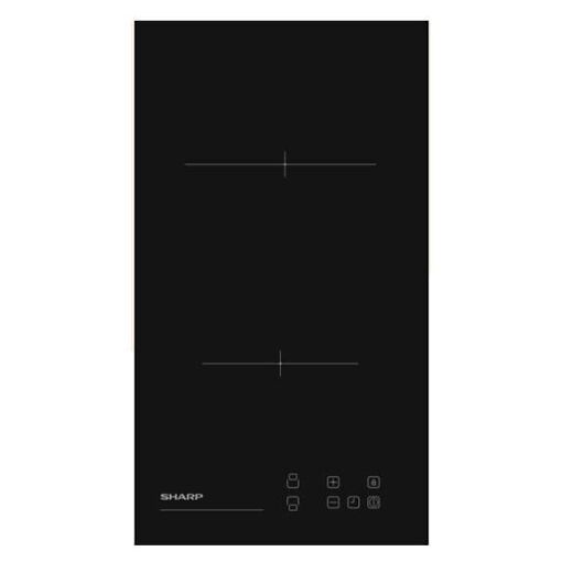 Plaque de cuisson vitrocéramique 2 plaques Sharp KH-3V19NT0K - Nich...