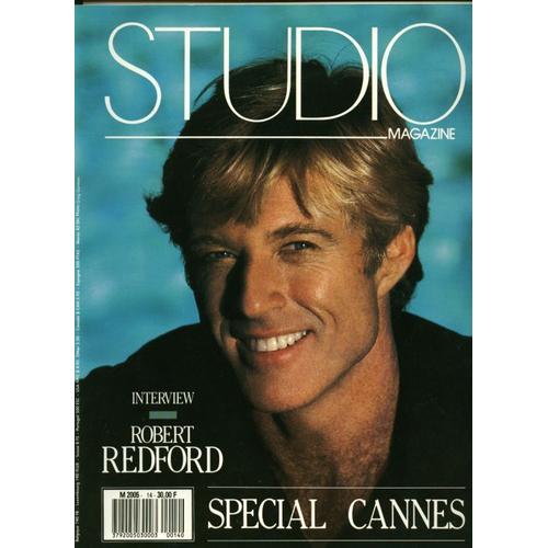 Studio Magazine  N° 14 : Robert Redford, Spécial Cannes, Denis-Girod,Beineix Corneau Zulawski, Arletti, Alan Parker, F. Truffaut, S. Leone, D. Hockney, D. Toscan