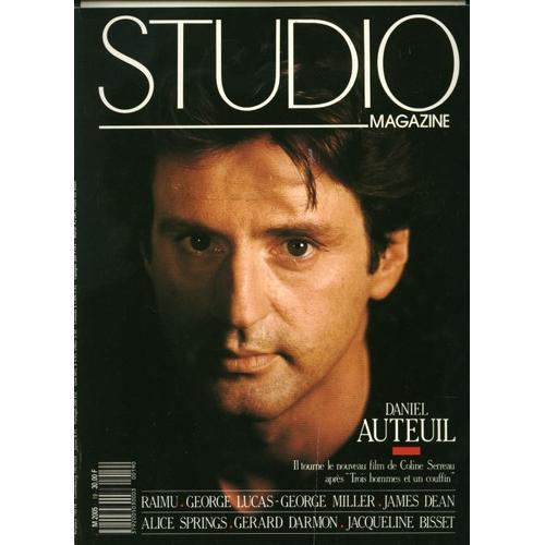 Studio Magazine  N° 19 : Daniel Auteuil, Raimu, George Lucas, George Miller, James Dean, Alice Springs, Gérard Darmon, J. Bisset