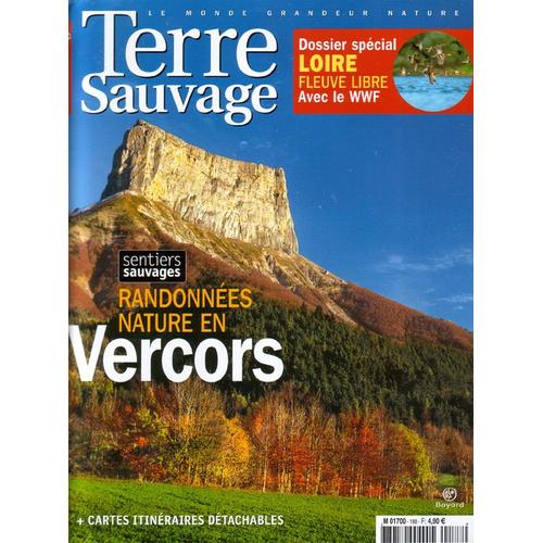 Terre Sauvage  N° 188 : Randonnées Nature En Vercors