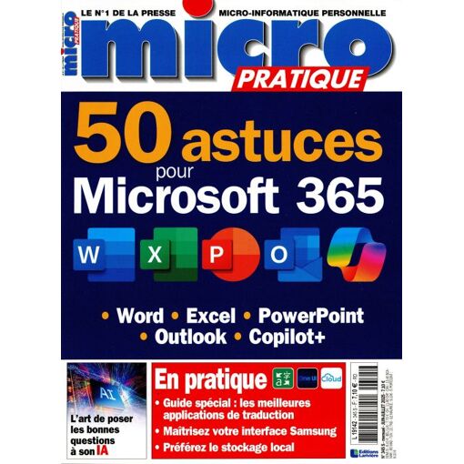 Micro Pratique 345 - 50 Astuces Pour Microsoft 365