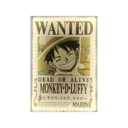One Piece - Luffy - Neon Mural Led - 30 Cm