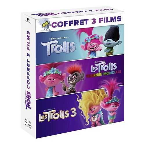 Les Trolls - Coffret 1 À 3 - Blu-Ray