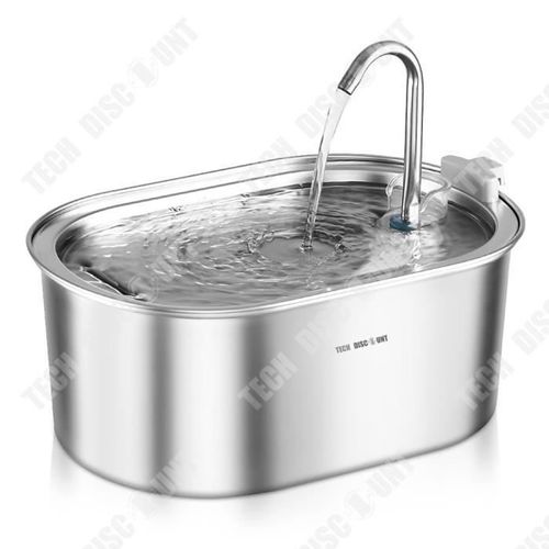 Td® Bol À Boire Automatique Pour Animaux De Compagnie Acier Inoxydable Électrique Type De Fontaine Bols Pour Chats Et Chiens