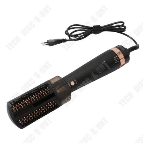 Td® Peigne À Vapeur Multifonction Air Chaud Vaporisateur Lissage Des Cheveux Bouclage Ion Négatif Ménage Haute Puissance